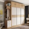 Tủ quần áo trượt gắn trần sang trọng WA29640 Tủ quần áo trượt gắn trần sang trọng WA29640
