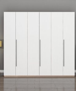 Tủ quần áo tối giản cánh mở đa năng SKU: WA29636