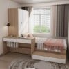 Tủ quần áo nhỏ gọn WA29632: Giải pháp lưu trữ tối ưu cho phòng nhỏ