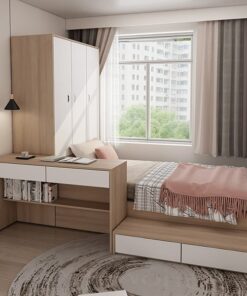 Tủ quần áo nhỏ gọn WA29632: Giải pháp lưu trữ tối ưu cho phòng nhỏ