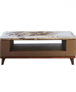 Bàn trà sang trọng GT29751 - Gỗ Tần Bì & Đá cẩm thạch