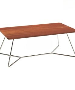 Bàn Trà MDF Hiện Đại Khung Thép, Kích Thước 110x60cm, SKU: GT29879