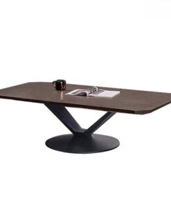 Bàn Trà Hiện Đại GT29832 Khung Thép Gỗ Veneer