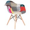 Ghế cà phê Eames Thổ cẩm phong cách GC29960