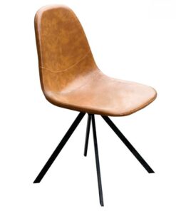 Ghế cà phê Venus da PU nâu GC29938