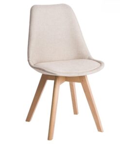 Ghế Bọc Nỉ Cà Phê Eames GC30205