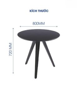 Alternative view of Bàn Cà Phê Hiện Đại Khung Sắt Mặt Gỗ MDF - SKU: BB30501