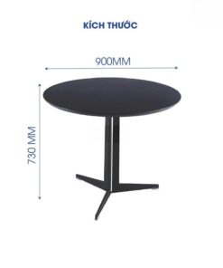 Alternative view of Bàn cà phê gỗ MDF phủ sơn khung thép BB30495