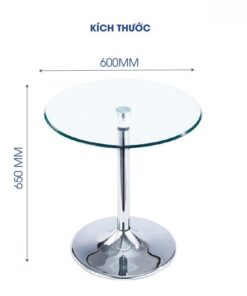Alternative view of Bàn cà phê mặt kính sang trọng BB30445