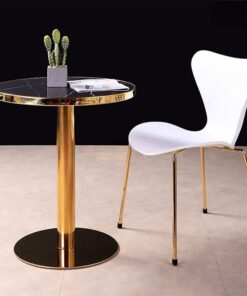 Bàn Ăn Tulip Mạ Vàng Cẩm Thạch (BB30409) Bàn Ăn Tulip Mạ Vàng Cẩm Thạch (BB30409) - Ảnh 5