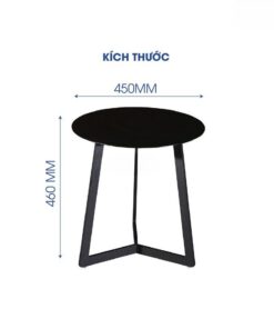 Alternative view of Bàn cà phê hiện đại khung thép chắc chắn BB30550