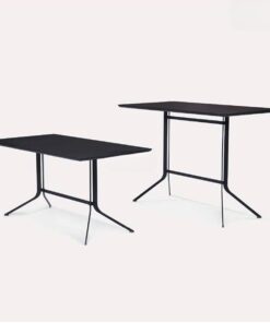 Alternative view of Bàn cà phê hiện đại khung sắt mặt gỗ MDF BB30525