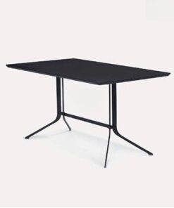Bàn cà phê hiện đại khung sắt mặt gỗ MDF BB30525