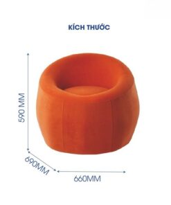Alternative view of Ghế phòng chờ bọc nỉ cao cấp WF30586