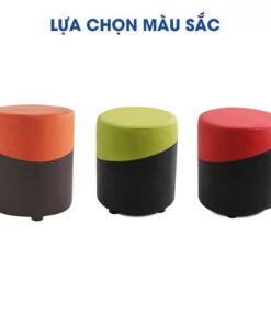 Ghế Ottoman Bọc Nhung WF30654 Ghế Ottoman Bọc Nhung WF30654 - Ảnh 3
