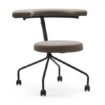 Ghế lounge bọc da cao cấp WF30696 Ghế lounge bọc da cao cấp WF30696