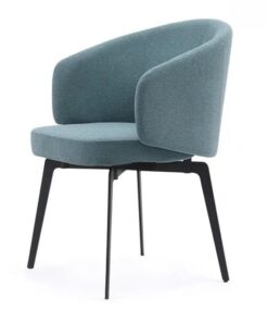 Ghế lounge thư giãn bọc nhung WF30663 - Ảnh 2