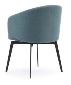 Ghế lounge thư giãn bọc nhung WF30663 - Ảnh 3