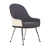 Ghế chờ khung thép mạ crom bọc nỉ nhung WS30905