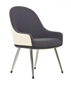 Ghế chờ khung thép mạ crom bọc nỉ nhung WS30905