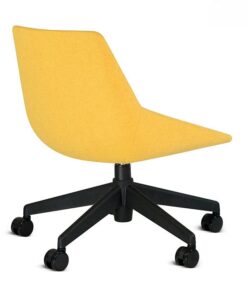 Ghế chân xoay bọc nhung cao cấp WS30846 - Ảnh 3