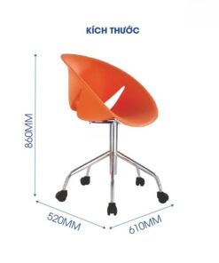 Ghế xoay cà phê tối giản ANETO WS31008 Ghế xoay cà phê tối giản ANETO WS31008 - Ảnh 2