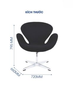 Ghế phòng chờ hiện đại bọc nỉ WS30963 - Ảnh 2