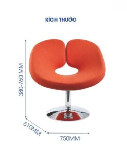 Ghế Xoay Phòng Chờ Cao Cấp WS30993 Ghế Xoay Phòng Chờ Cao Cấp WS30993 - Ảnh 3