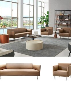 Sofa Da Cao Cấp ANETO SB31222
