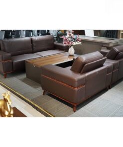 Alternative view of Sofa da cao cấp ANETO SB31177