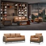 Sofa da cao cấp ANETO SB31352 Sofa da cao cấp ANETO SB31352