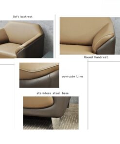 Sofa da cao cấp ANETO SB31290 - Ảnh 9