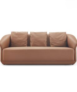 Alternative view of Sofa văng da hiện đại SV31401