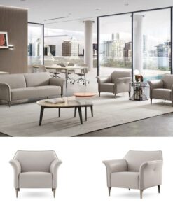 Alternative view of Sofa đơn da cao cấp SI31540
