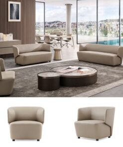 Sofa đơn da hiện đại SI31557 - Ảnh 3