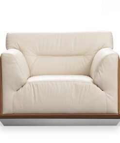 Alternative view of Sofa đơn bọc da hiện đại SI31612