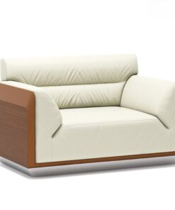 Sofa đơn bọc da hiện đại SI31612