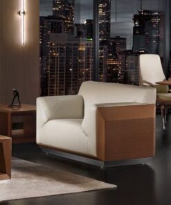 Sofa đơn bọc da hiện đại SI31612 Sofa đơn bọc da hiện đại SI31612 - Ảnh 3
