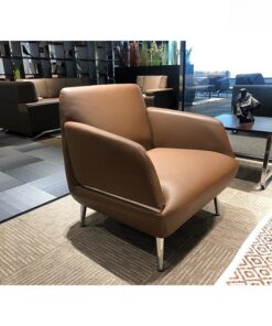 Sofa đơn bọc da cao cấp SI31606 - Ảnh 4