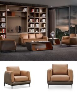Sofa Đơn Cao Cấp Da PU ANETO SI31693 Sofa Đơn Cao Cấp Da PU ANETO SI31693 - Ảnh 3