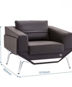 Sofa đơn da hiện đại ANETO SI31658 - Ảnh 4
