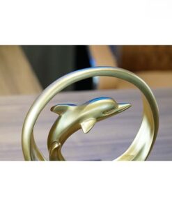 Tượng Cá heo may mắn Nội thất Sài Gòn DC31928 Tượng Cá heo may mắn Nội thất Sài Gòn DC31928 - Ảnh 5