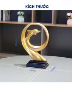 Tượng Cá heo may mắn Nội thất Sài Gòn DC31928 Tượng Cá heo may mắn Nội thất Sài Gòn DC31928 - Ảnh 6