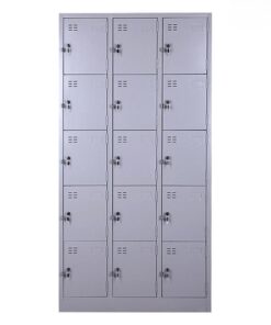 Tủ Sắt Locker Cao Cấp 15 Ngăn SKU: TM32155