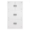 Tủ sắt LOCKER 6 ngăn S606 SKU TM32131 Tủ sắt LOCKER 6 ngăn S606 SKU TM32131