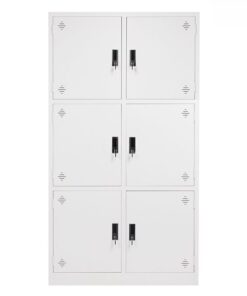 Tủ sắt LOCKER 6 ngăn S606 SKU TM32131