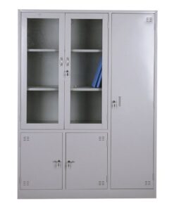 Alternative view of Tủ sắt cao cấp 2 cánh kính đa dụng - SKU: TS32073