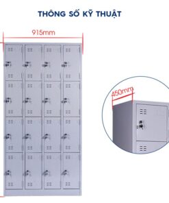 Alternative view of Tủ sắt 16 ngăn TM32152
