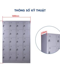 Alternative view of Tủ đựng đồ sắt 20 ngăn thông minh SKU: TM32146