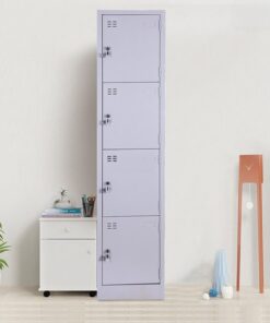 Tủ locker sắt 4 ngăn thông minh LK4C1 - TM32183 Tủ locker sắt 4 ngăn thông minh LK4C1 - TM32183 - Ảnh 2